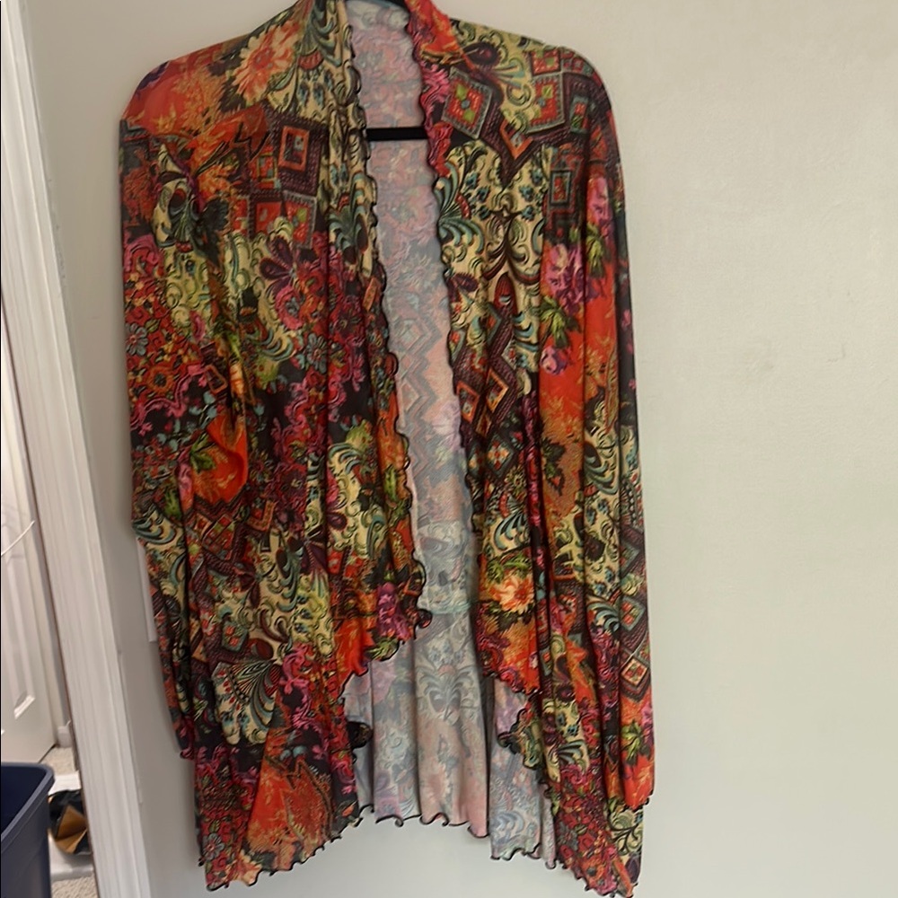 Floral Multicolor Women's Top